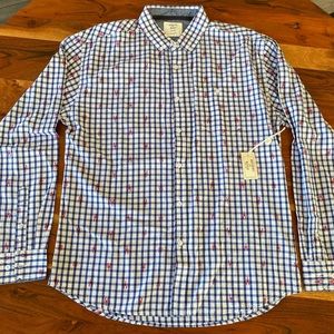 Artistry in Motion 100% Cotton Lobster Dress Shirt - Large